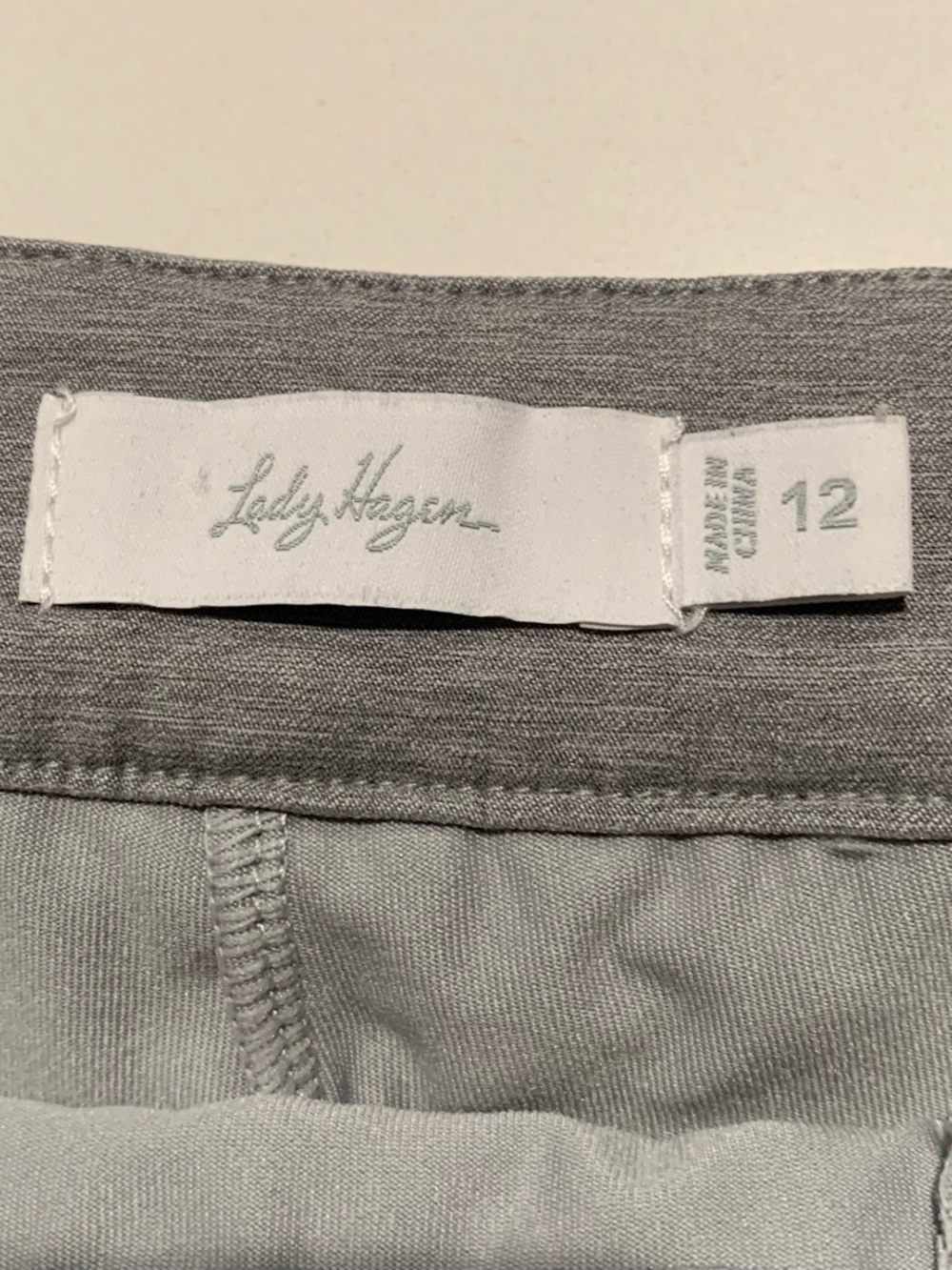 Lady Hagen Golf Skort, Skirt w/built in shorts and pockets, Sz 12 - Picture 5 of 6